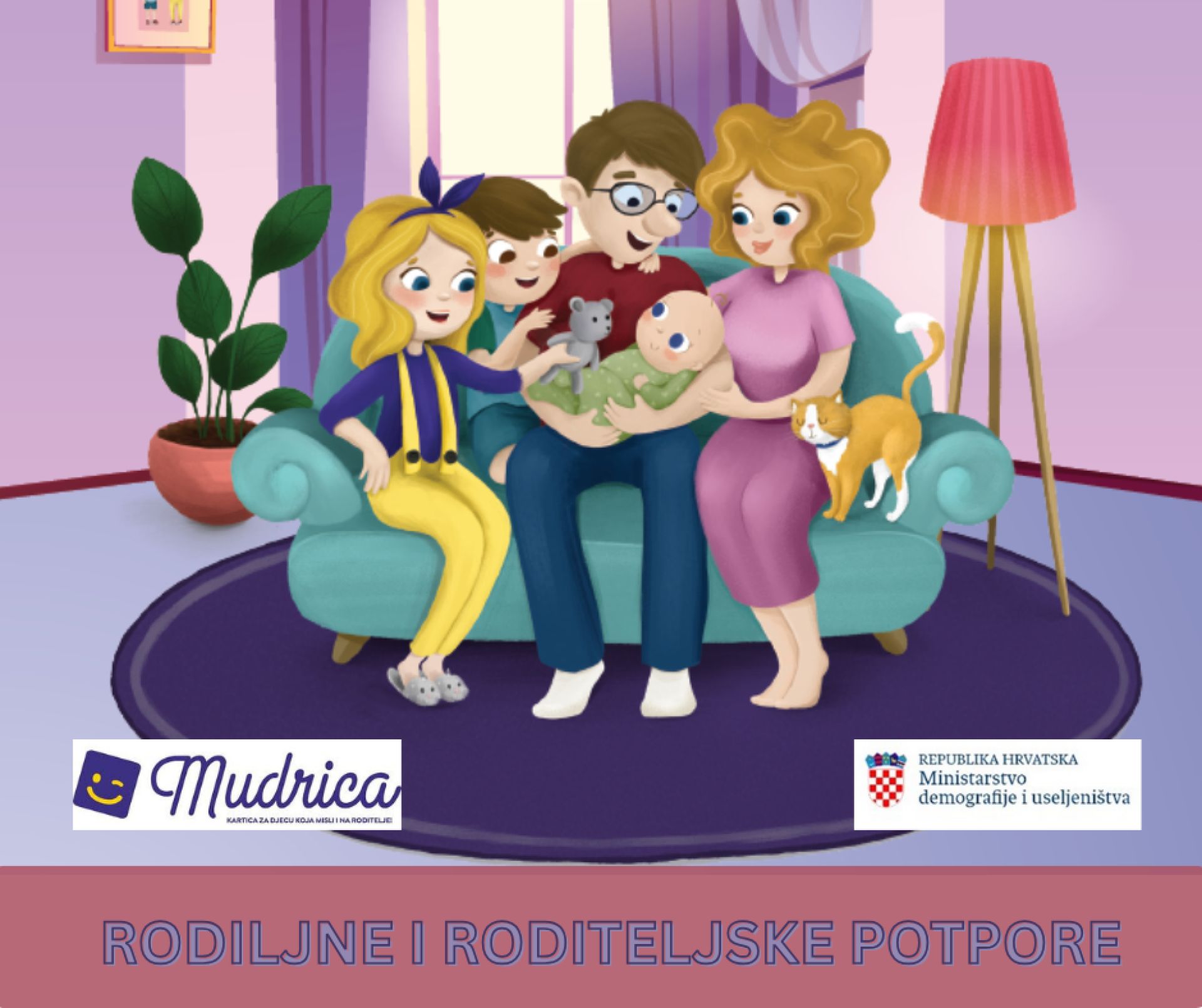 Informativna brošura - Rodiljne i roditeljske potpore